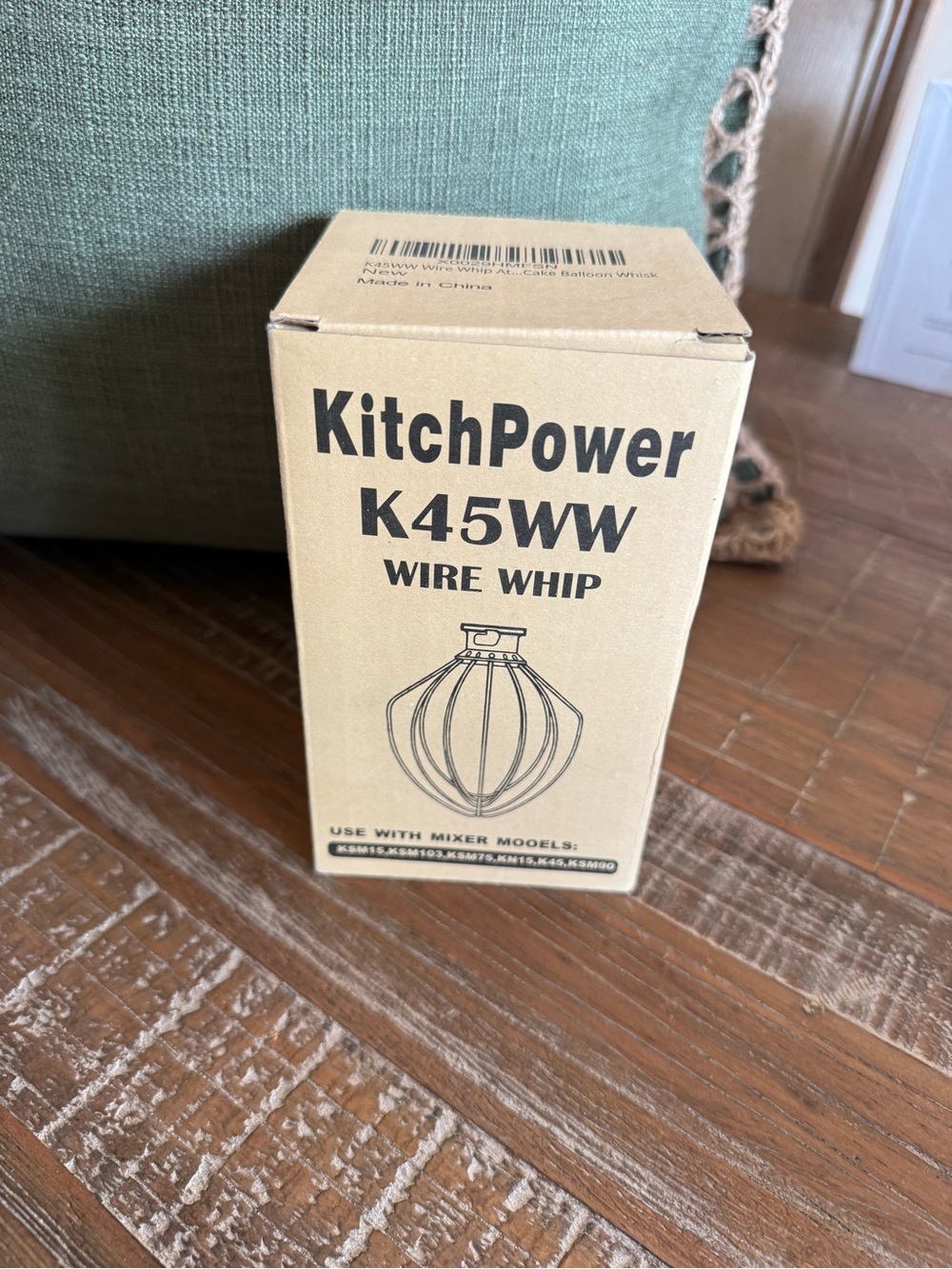 K45WW Wire Whip - for kitchen aid. Never used. Wrong part ordered.